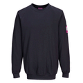 Portwest FR12 Flame Resistant Anti-Static Long Sleeve Sweatshirt