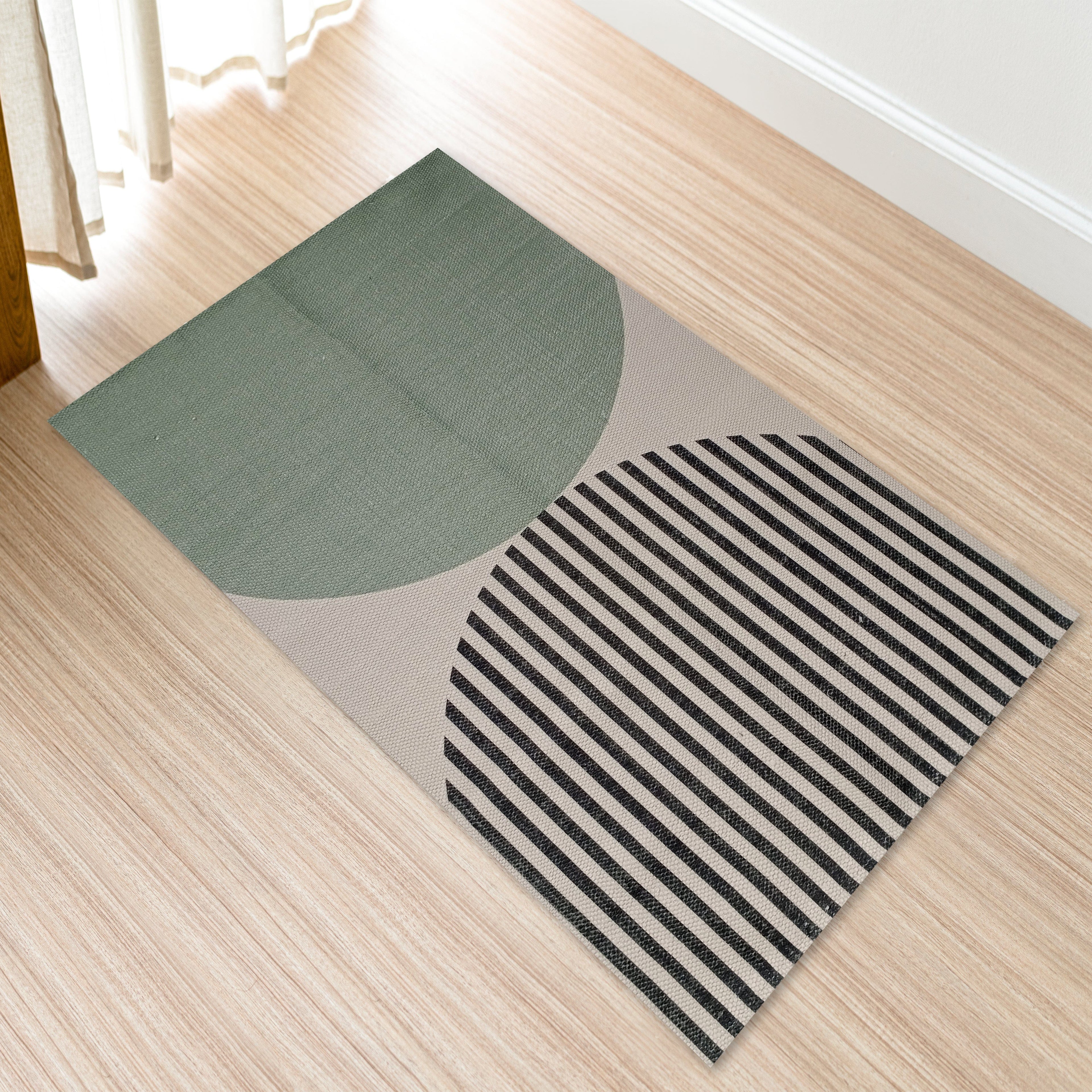 Printed Rug Amphi Design Modern Non-Slip Soft Durable Floor Rug for Living Room Bedroom Office