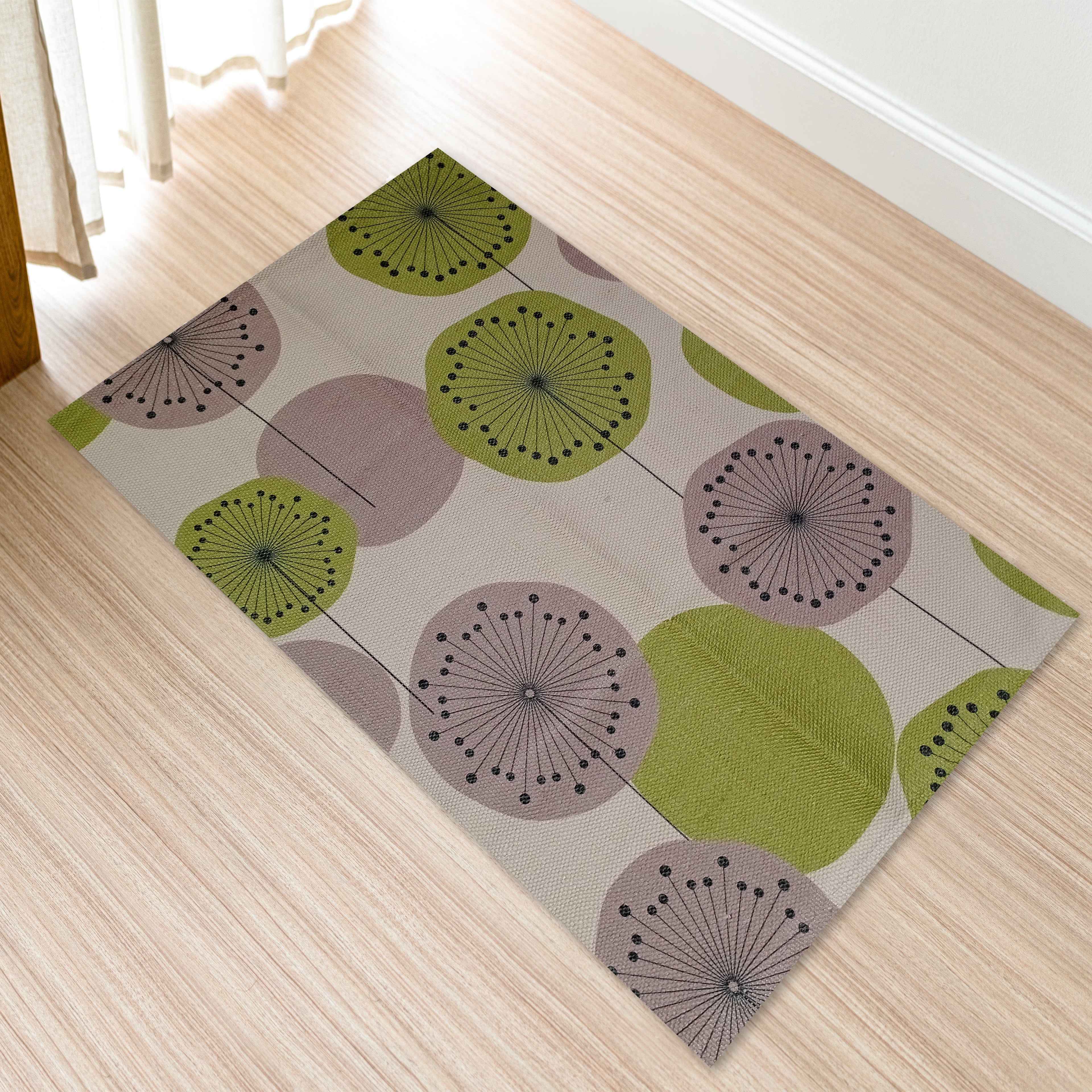 Printed Rug Flor Design Modern Non-Slip Soft Durable Floor Rug for Living Room Bedroom Office
