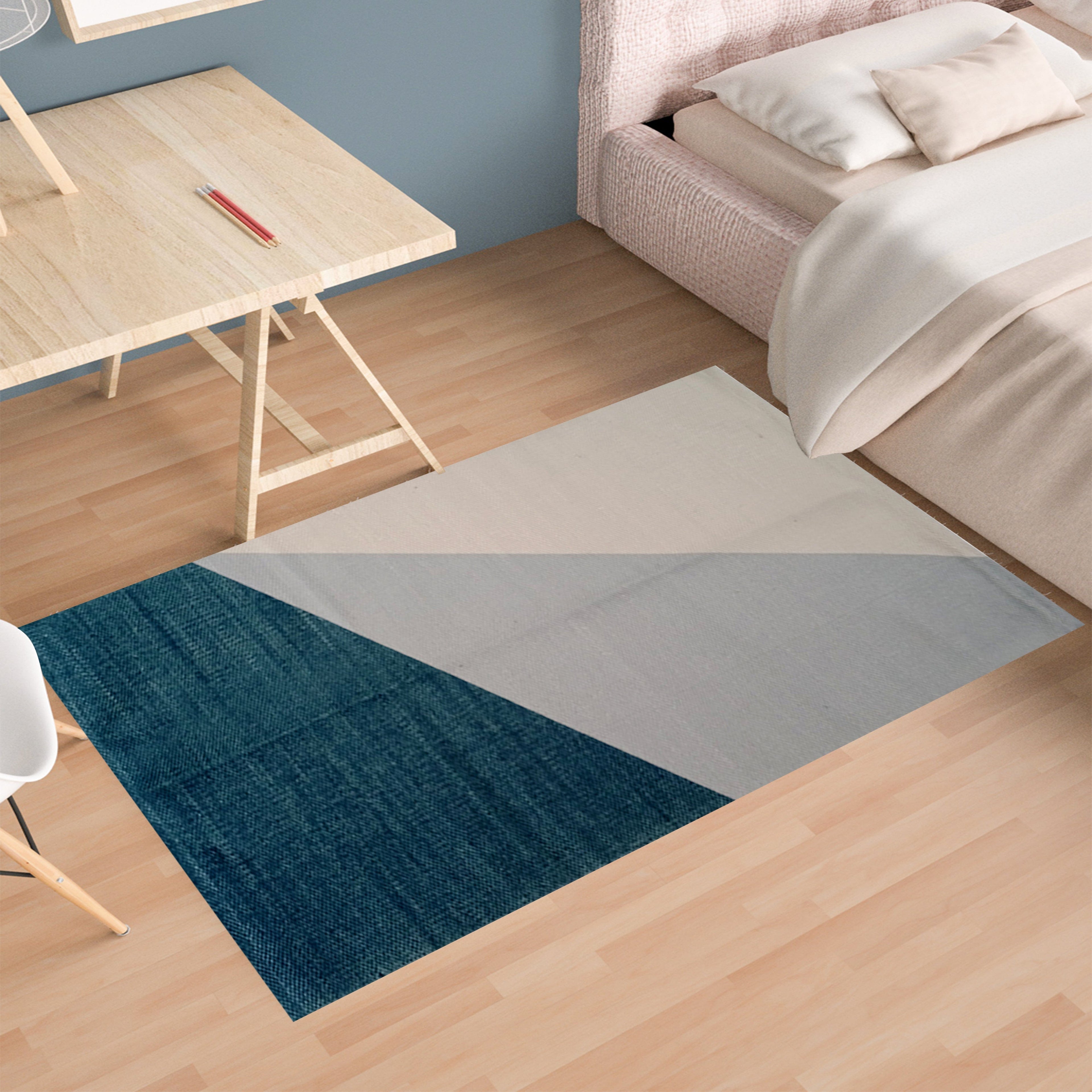 Printed Rug Oslo Design Modern Non-Slip Soft Durable Floor Rug for Living Room Bedroom Office