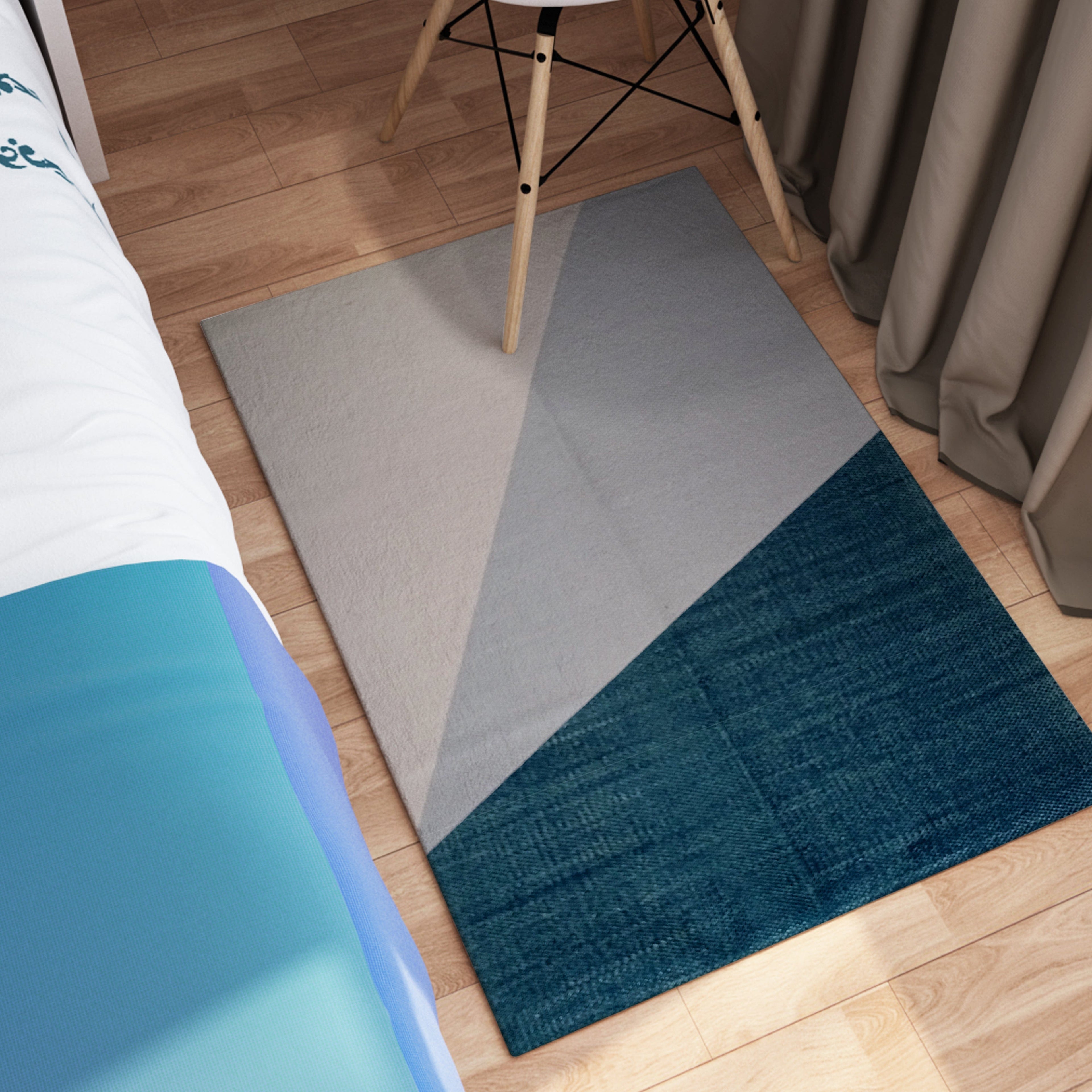 Printed Rug Oslo Design Modern Non-Slip Soft Durable Floor Rug for Living Room Bedroom Office