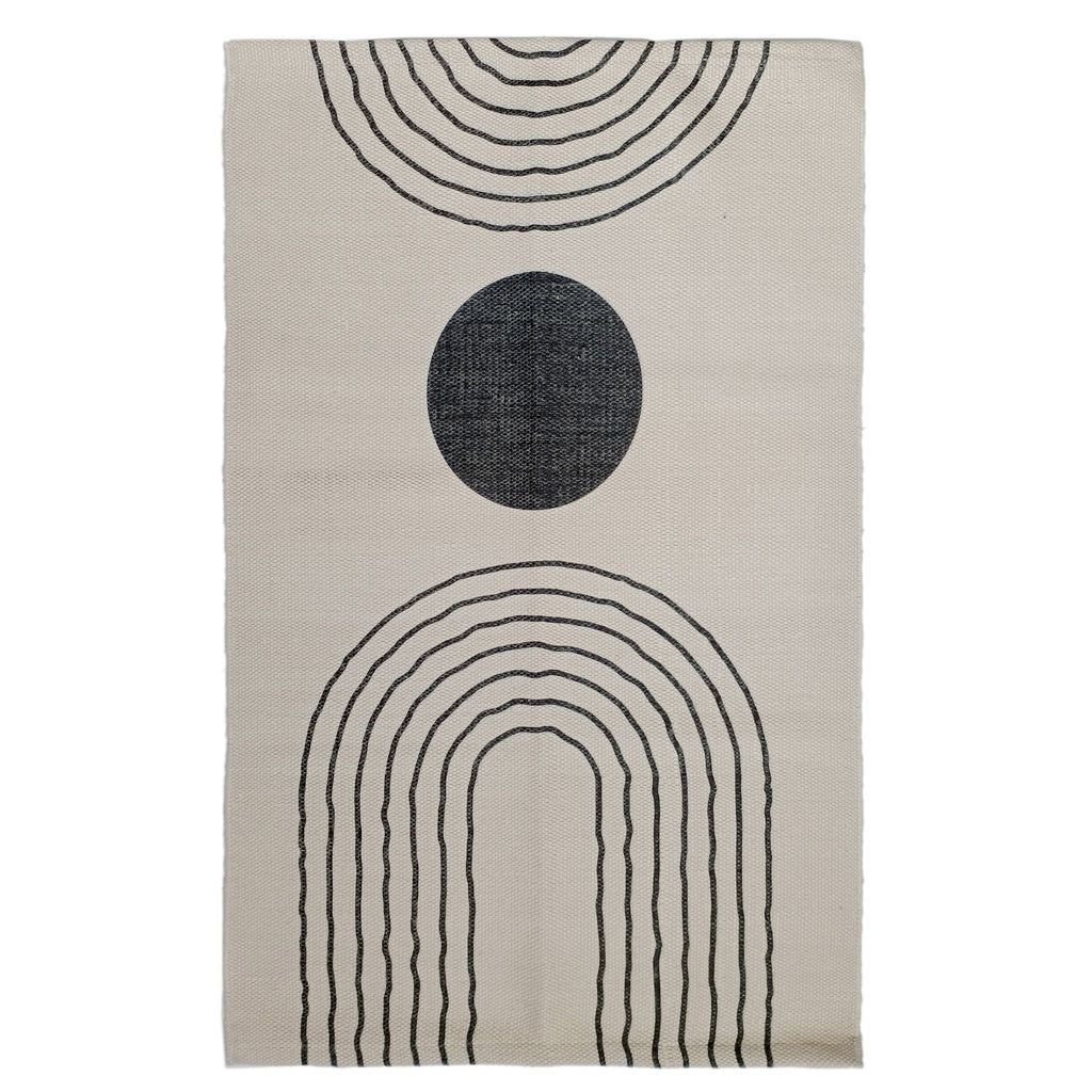 Printed Rug Tuscany Design Modern Non-Slip Soft Durable Floor Rug for Living Room Bedroom Office