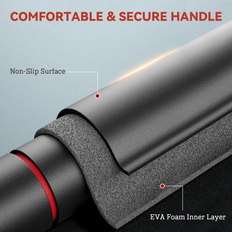Non-slip padded pull-up bar handle with EVA foam inner layer