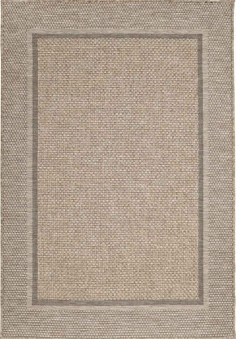 Summer Latte Border Rug – Indoor/Outdoor