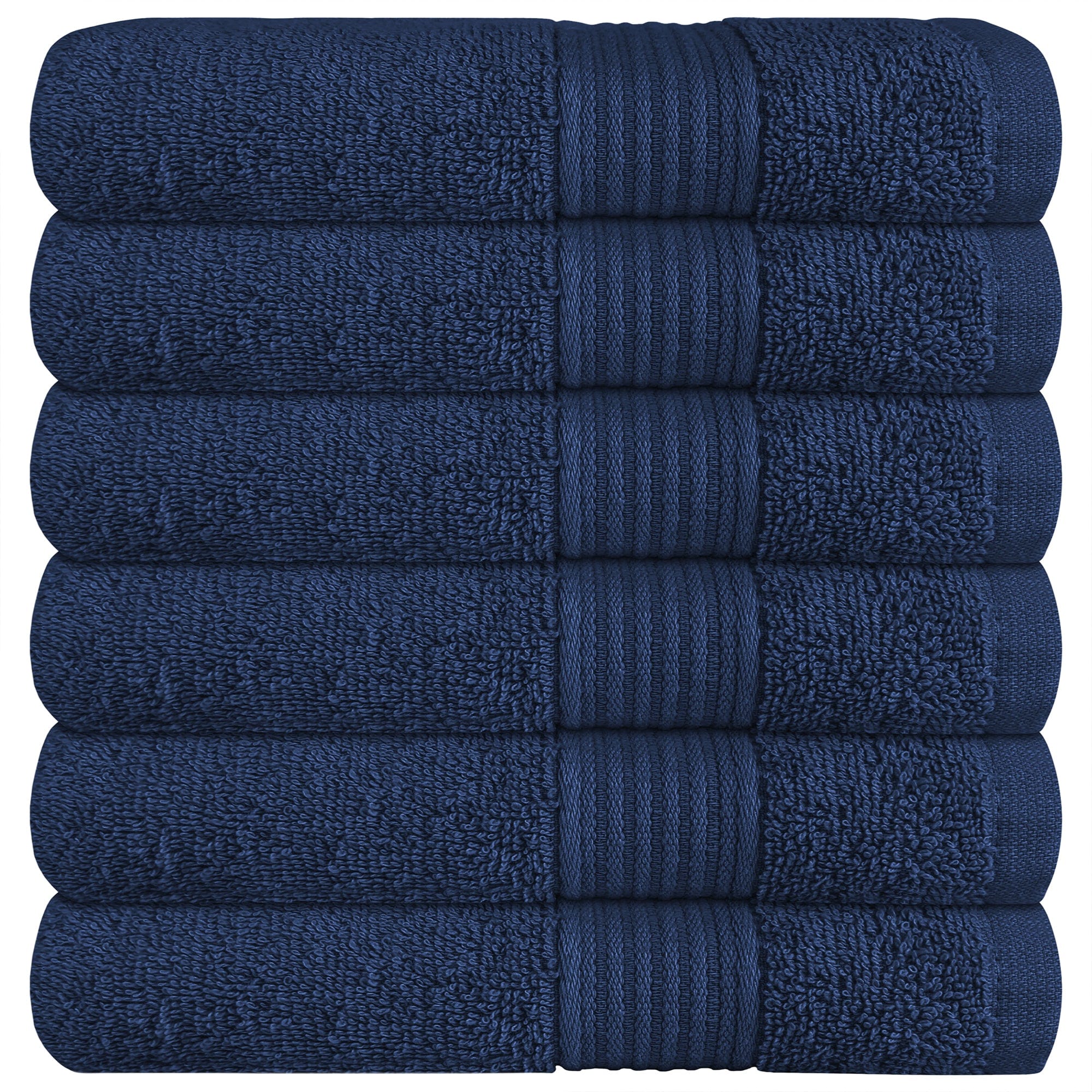 Rhodes Towel Royal Blue 100% Cotton Hotel Quality Soft Super Absorbent Hand Bath Towels, Sheets & Face Cloths