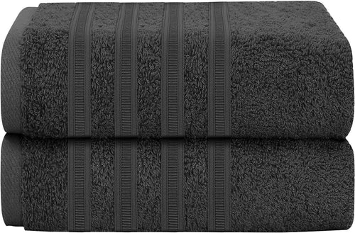 ritz-viscose-stripe-super-soft-cotton-luxury-absorbent-towels-jumbo-bath-sheet-packs-towel-bale-sets-available-by-olivia-rocco-2-pk-jumbo-bath-sheet-charcoal-towels-951771400 - Bobobiy