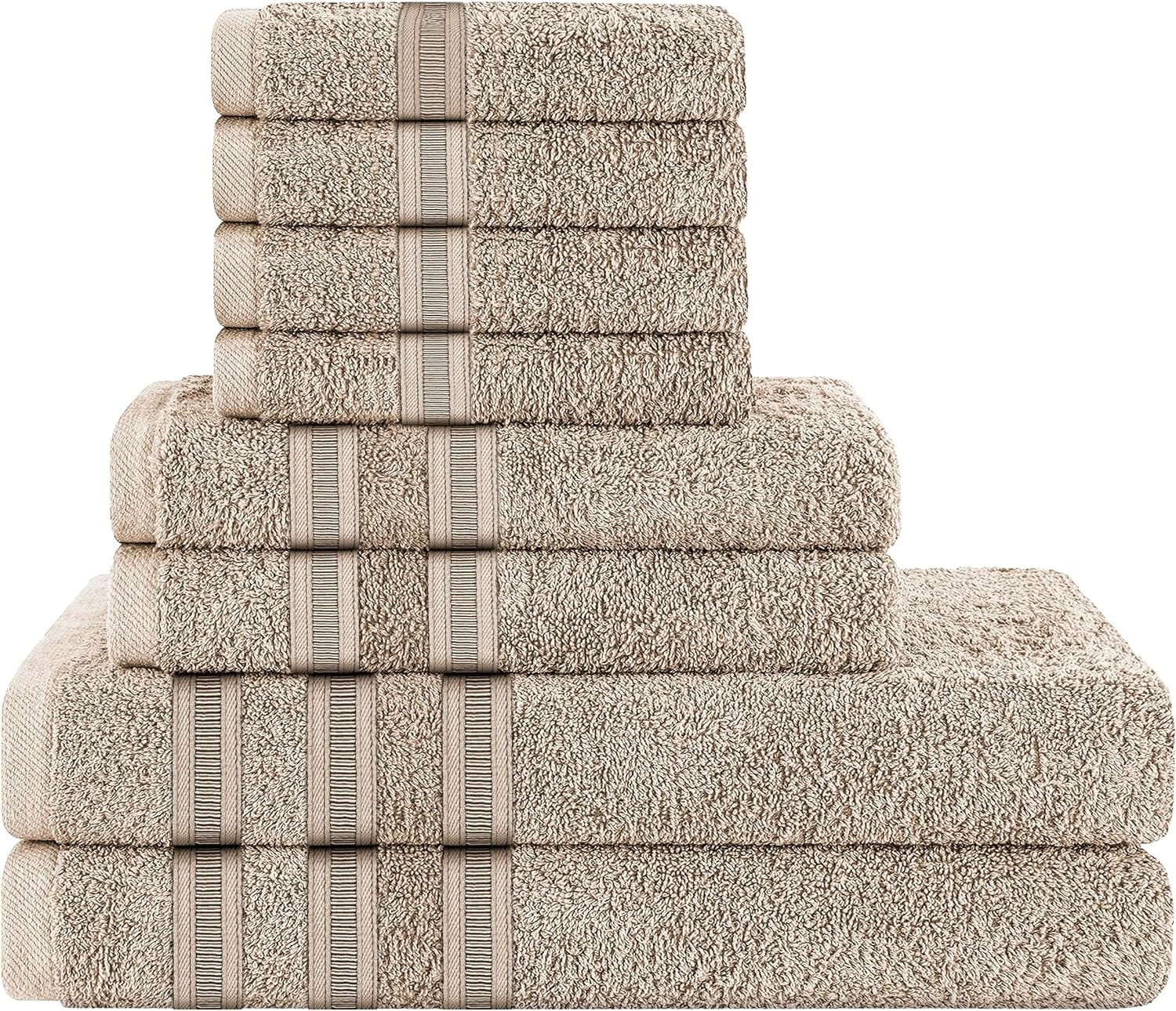 Ritz Viscose Stripe Super Soft Cotton Luxury Absorbent Towels, Jumbo Bath Sheet Packs & Towel Bale Sets Available