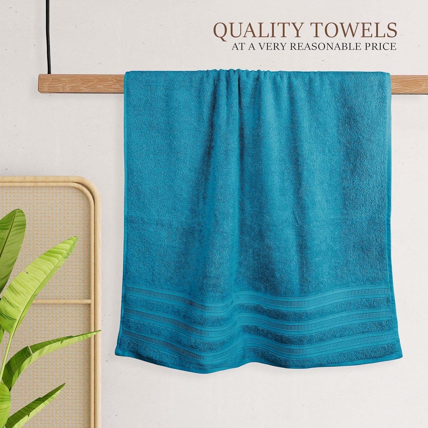 Ritz Viscose Stripe Super Soft Cotton Luxury Absorbent Towels, Jumbo Bath Sheet Packs & Towel Bale Sets Available