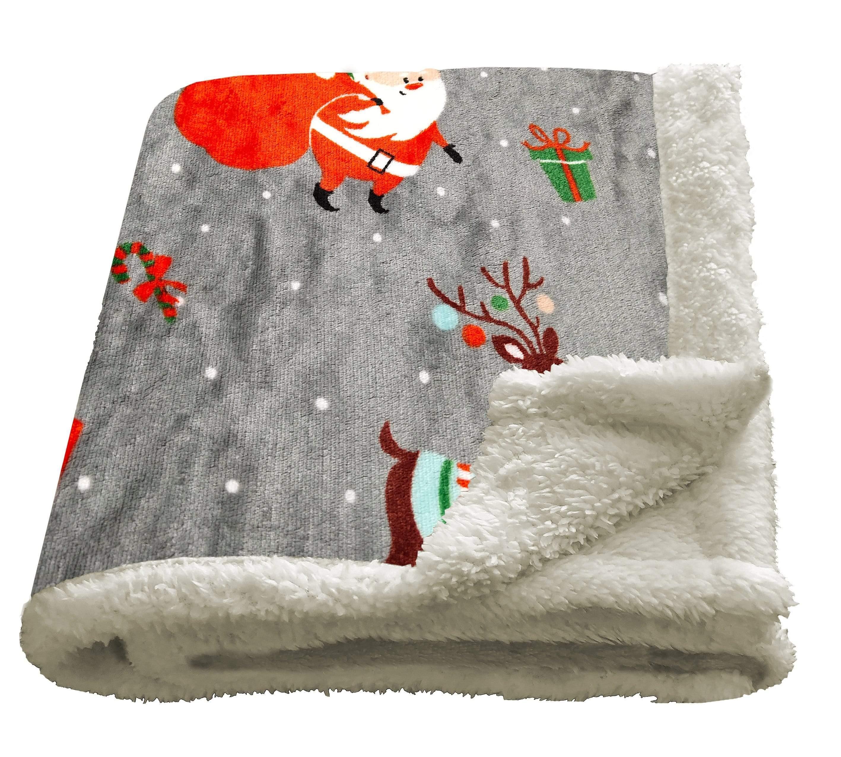santa-christmas-presents-reversible-teddy-fleece-duvet-cover-set-luxurious-faux-fur-bedding-warm-and-cozy-holiday-comfort-oeko-tex-certified-by-olivia-rocco-throw-duvet-cover-63614651 - Bobobiy