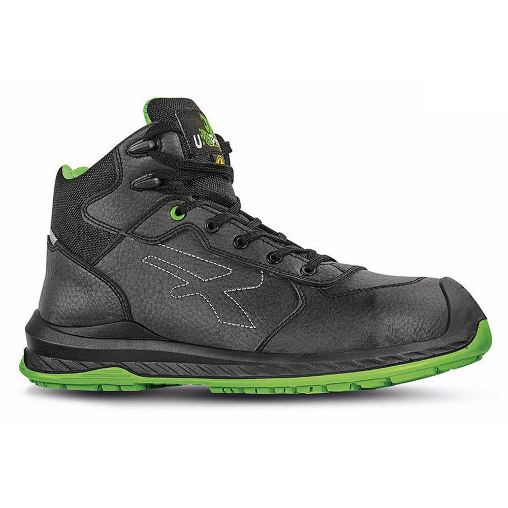 scarpa-antinfortunistica-upower-modello-niagara-linea-red-industry-green-vista-laterale-1 - Bobobiy