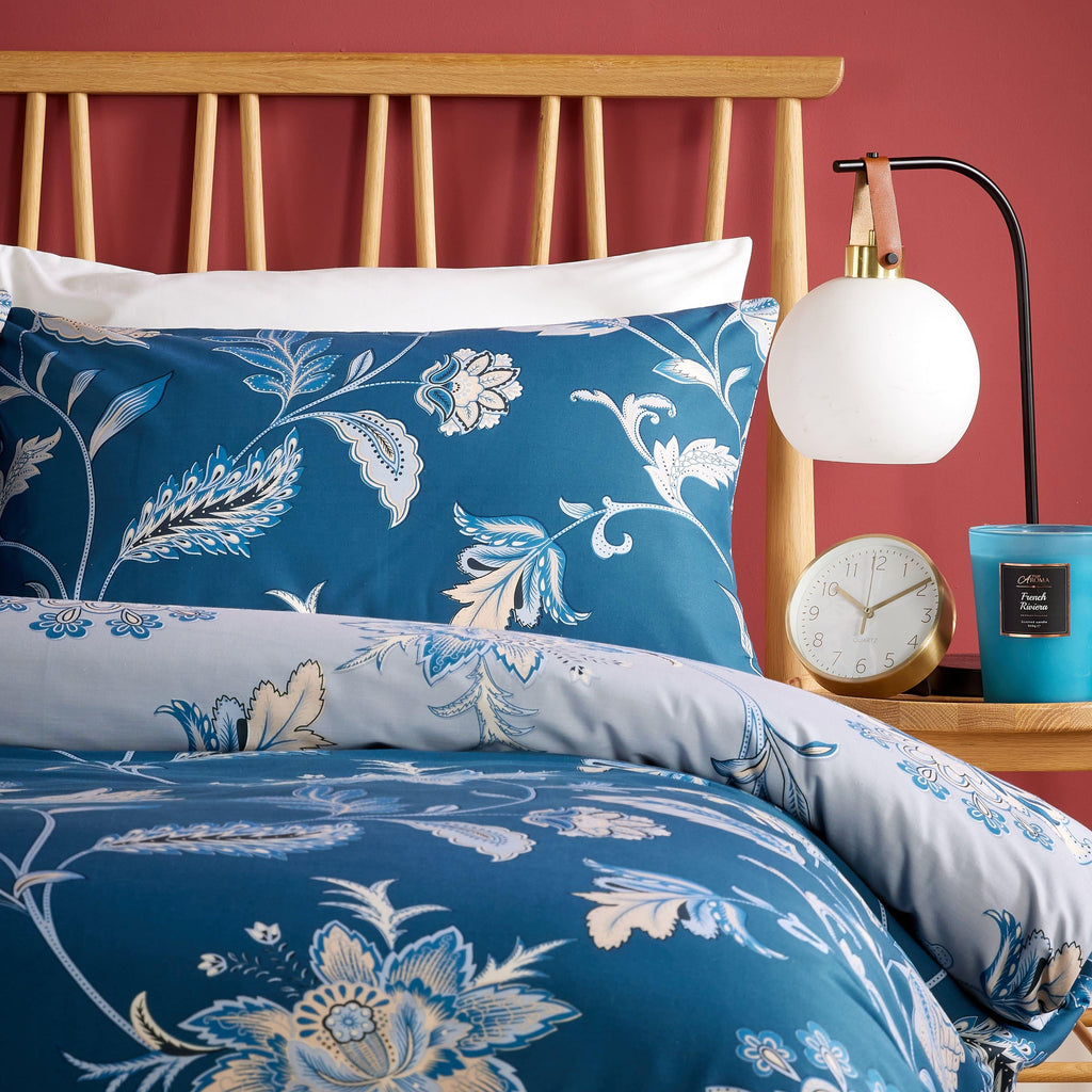 Shimla Duvet Cover Set Easy Care Quilt Covers with Pillowcases Super Soft Reversible Bedding Bed Linen Sets