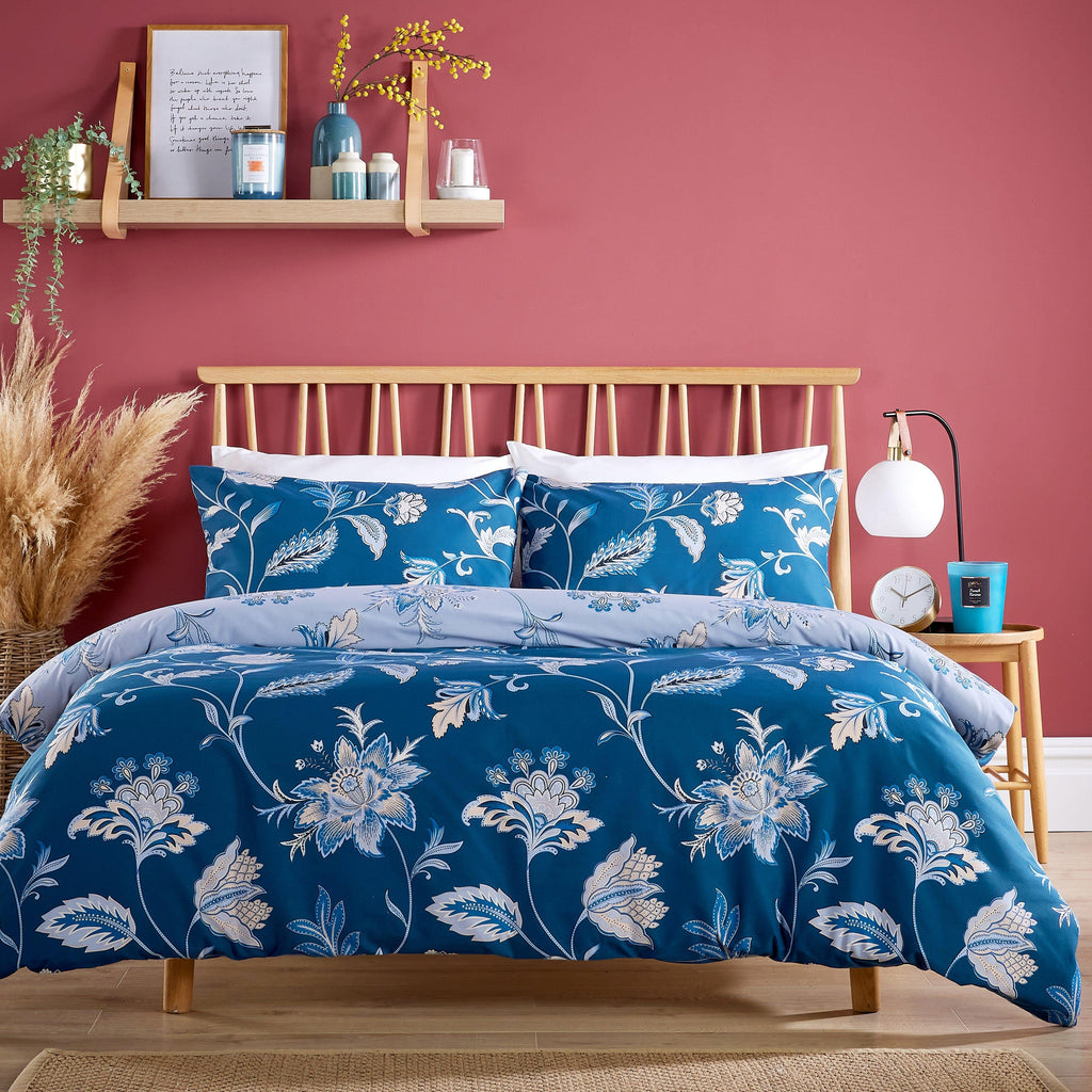Shimla Duvet Cover Set Easy Care Quilt Covers with Pillowcases Super Soft Reversible Bedding Bed Linen Sets