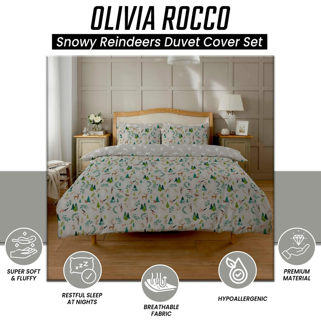 snowy-reindeers-reversible-duvet-cover-set-with-pillowcases-soft-polycotton-quilt-bedding-for-year-round-comfort-by-olivia-rocco-duvet-cover-1064492051 - Bobobiy