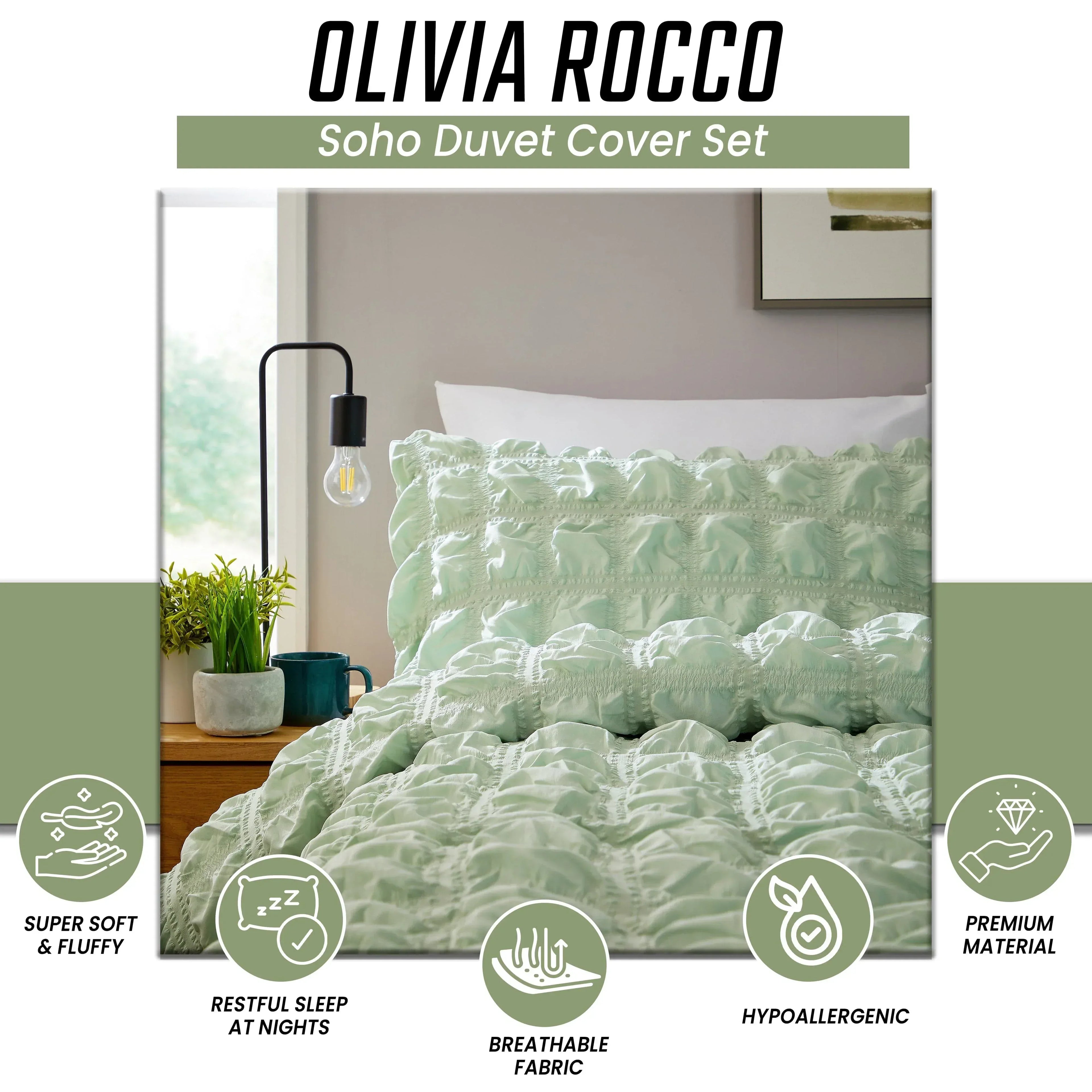 soho-sage-green-cotton-rich-duvet-cover-set-with-pillowcases-quilted-super-soft-easy-care-bedding-bed-linen-set-by-olivia-rocco-duvet-cover-1175689738 - Bobobiy