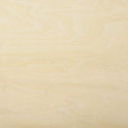 Natural wood wobble board surface close-up, smooth curved plank