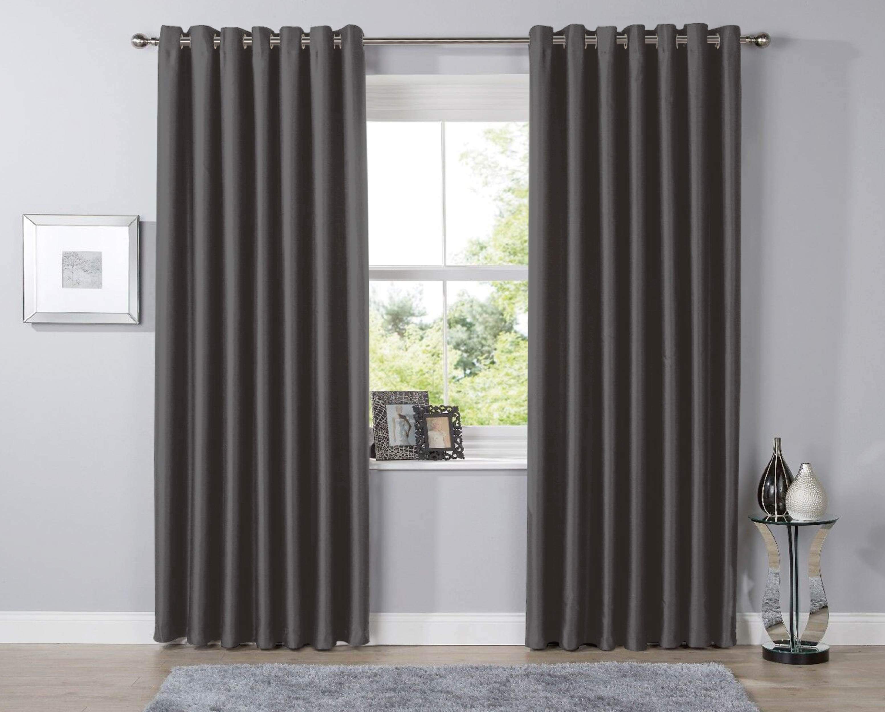 Thermal Blackout Room Darkening Curtains Energy Saving Light Blocking Panels in 12 Colours for Bedrooms and Living Rooms Multiple Sizes