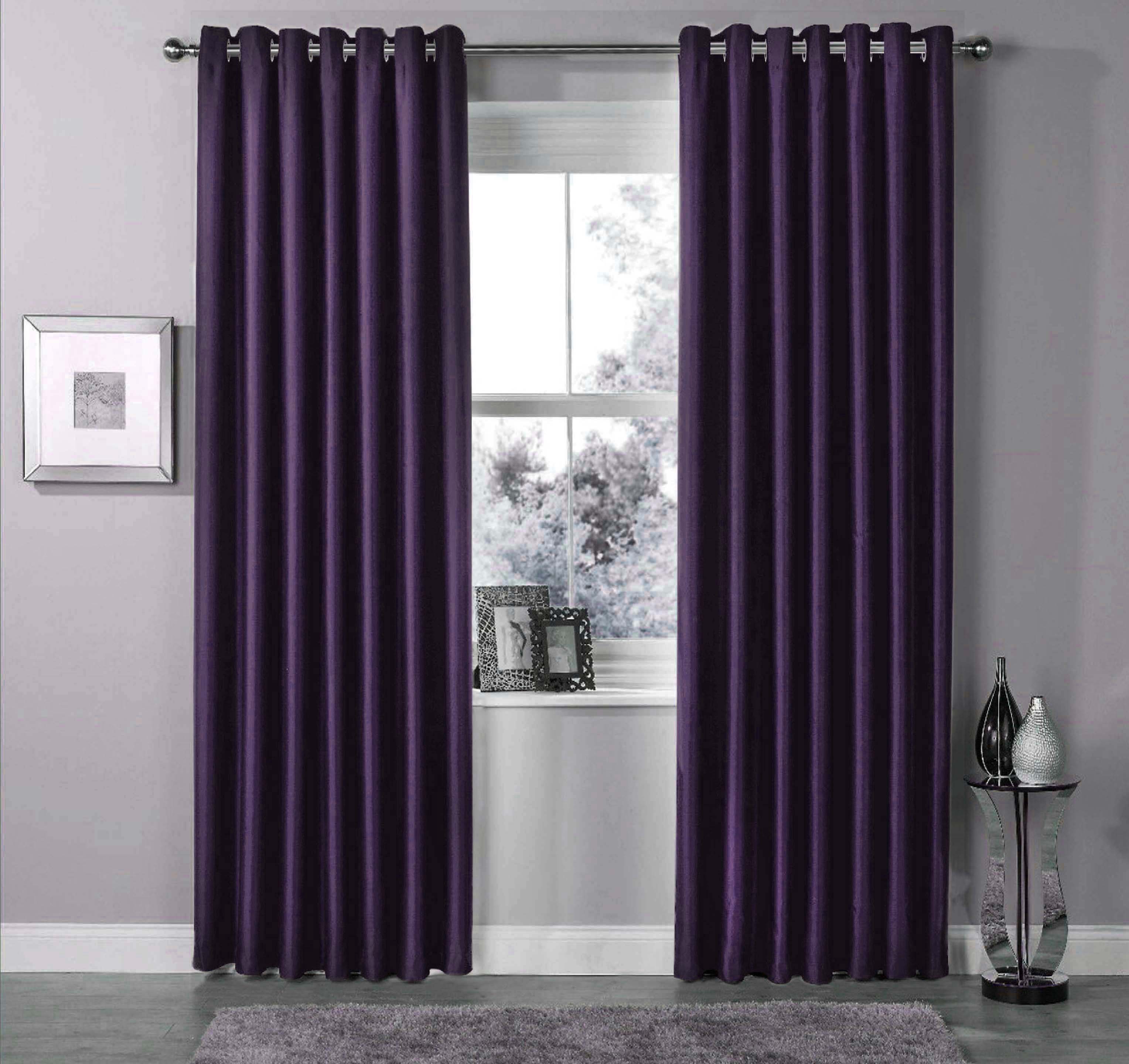 Thermal Blackout Room Darkening Curtains Energy Saving Light Blocking Panels in 12 Colours for Bedrooms and Living Rooms Multiple Sizes