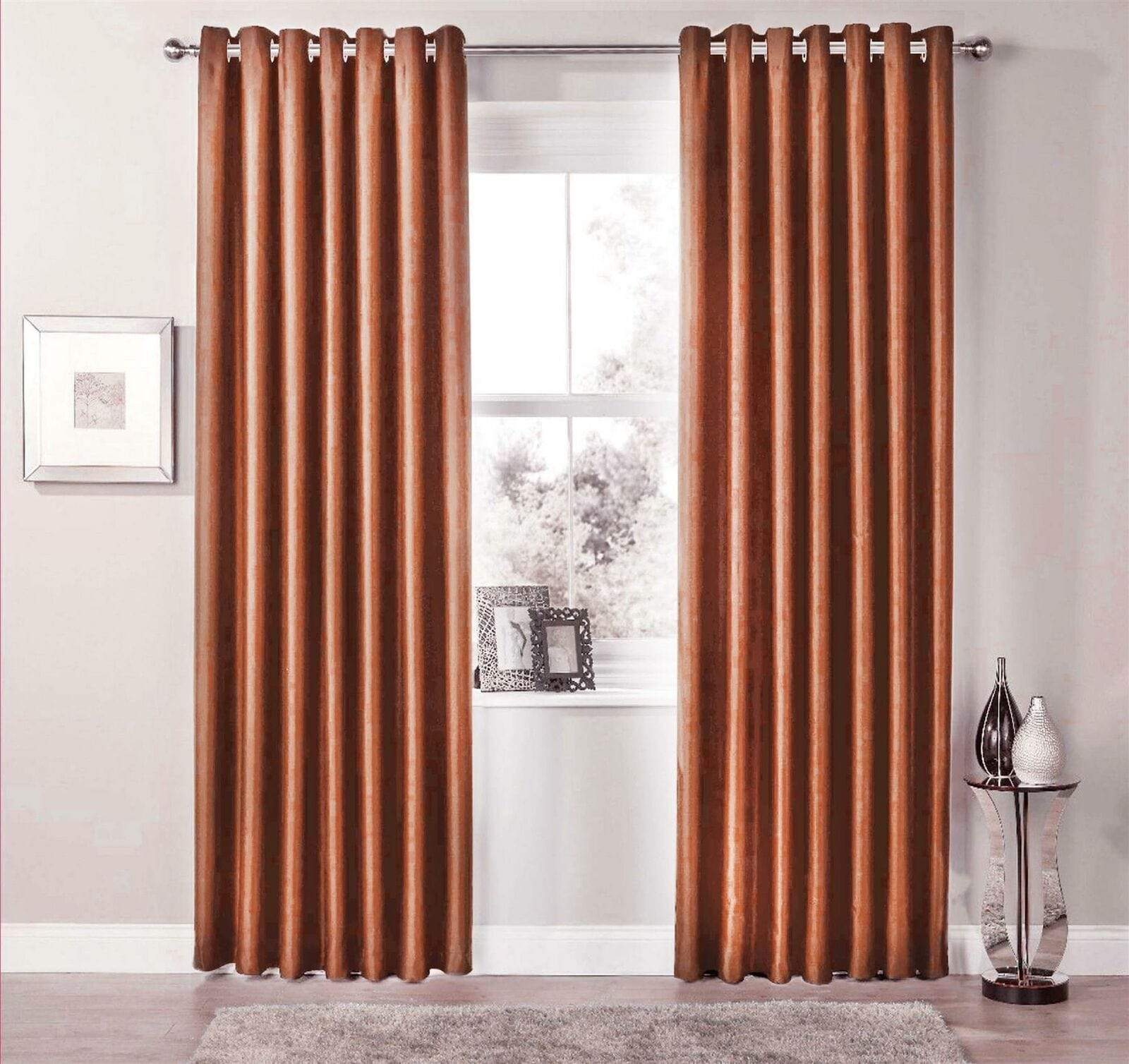Thermal Blackout Room Darkening Curtains Energy Saving Light Blocking Panels in 12 Colours for Bedrooms and Living Rooms Multiple Sizes