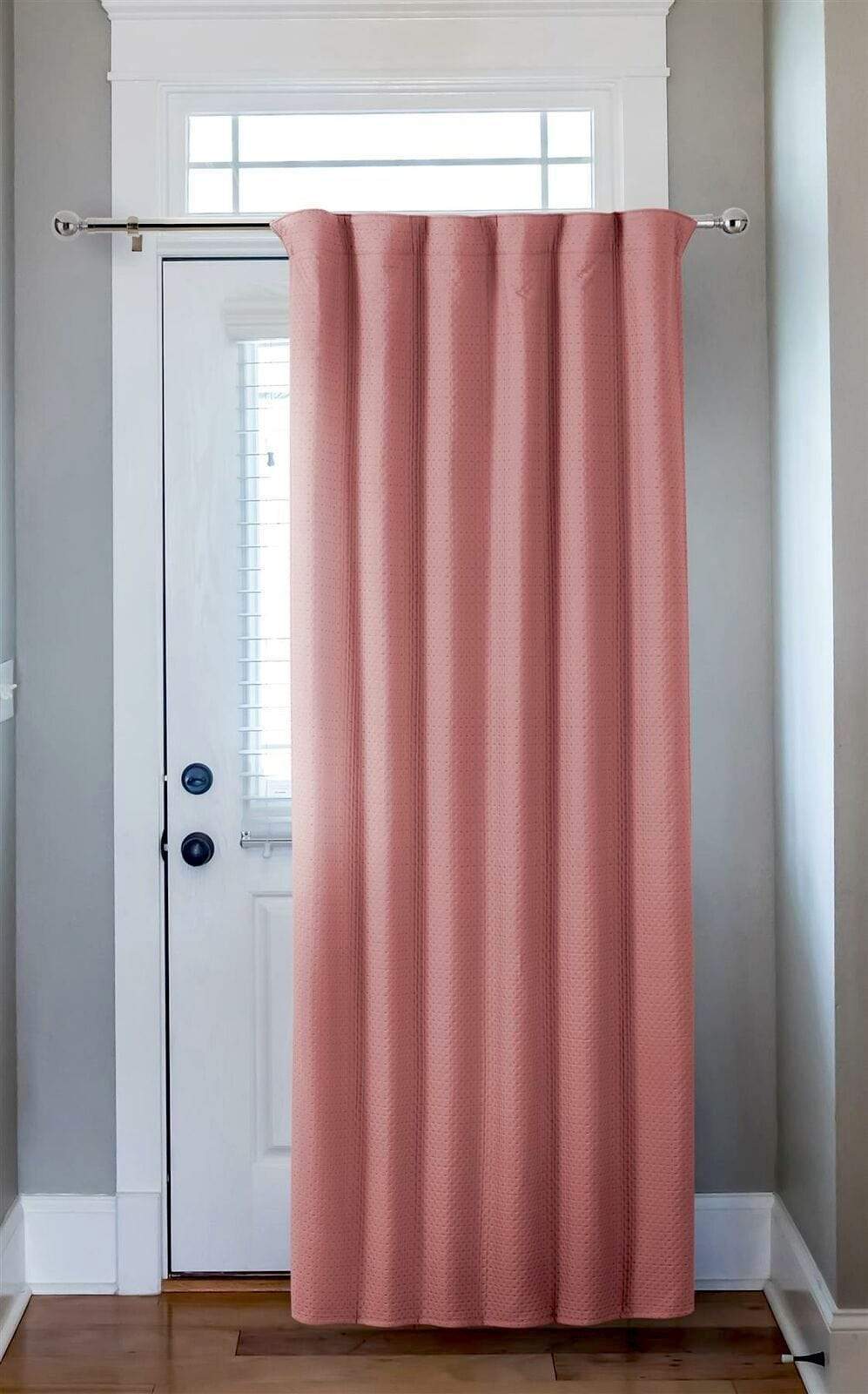 Thermal Door Curtain for Energy Efficiency and Noise Reduction 46x84 Inches Ideal for Living Rooms and Bedrooms
