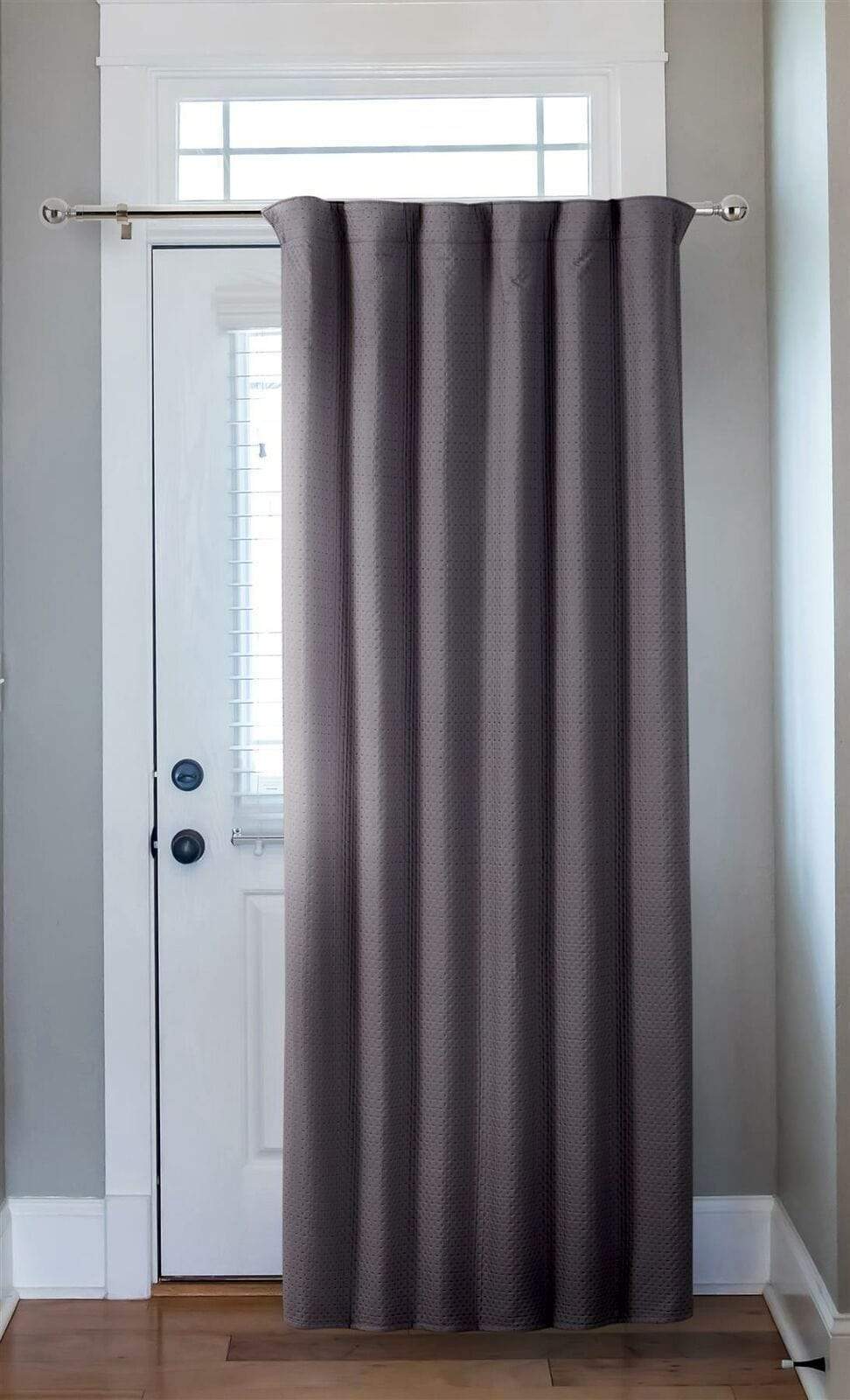 Thermal Door Curtain for Energy Efficiency and Noise Reduction 46x84 Inches Ideal for Living Rooms and Bedrooms