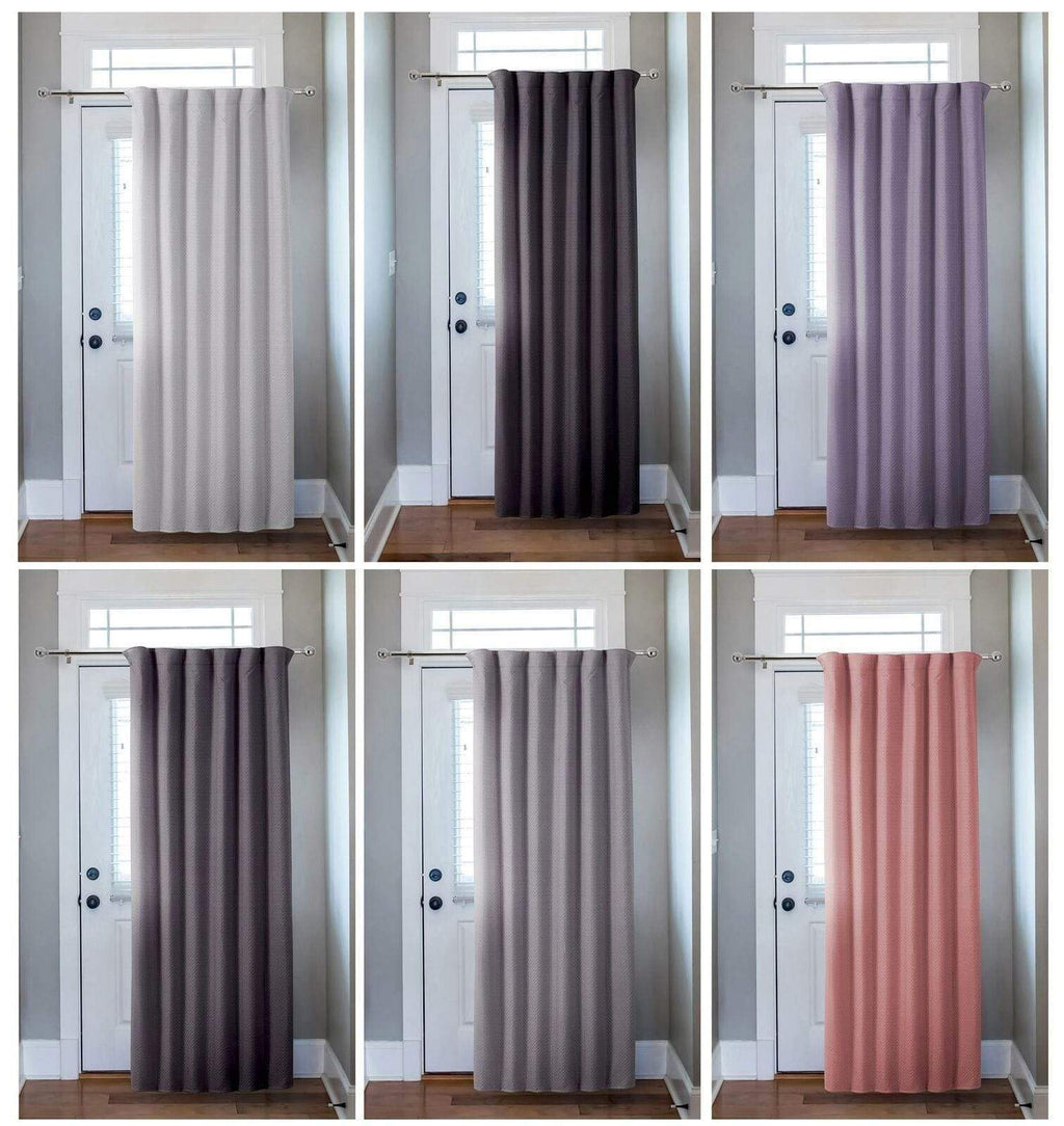 Thermal Door Curtain for Energy Efficiency and Noise Reduction 46x84 Inches Ideal for Living Rooms and Bedrooms