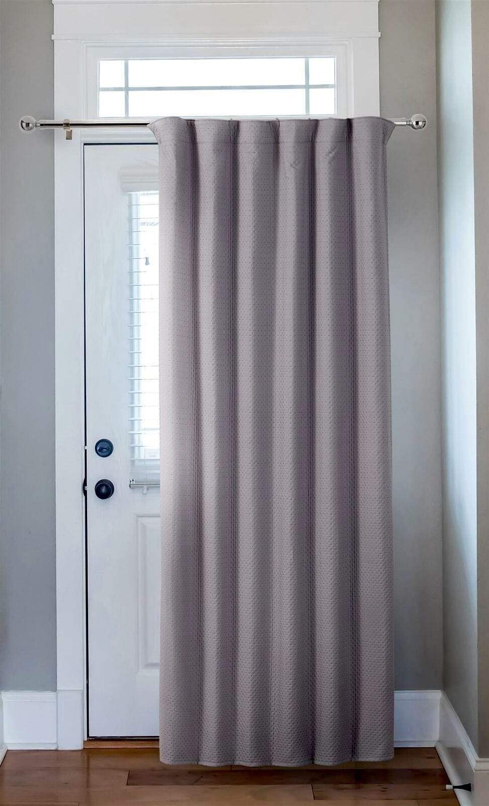 Thermal Door Curtain for Energy Efficiency and Noise Reduction 46x84 Inches Ideal for Living Rooms and Bedrooms