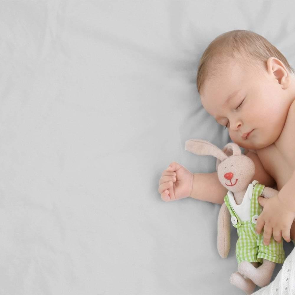 Travel Cot Fitted Sheet 100% Cotton 95x65cm - Bobobiy