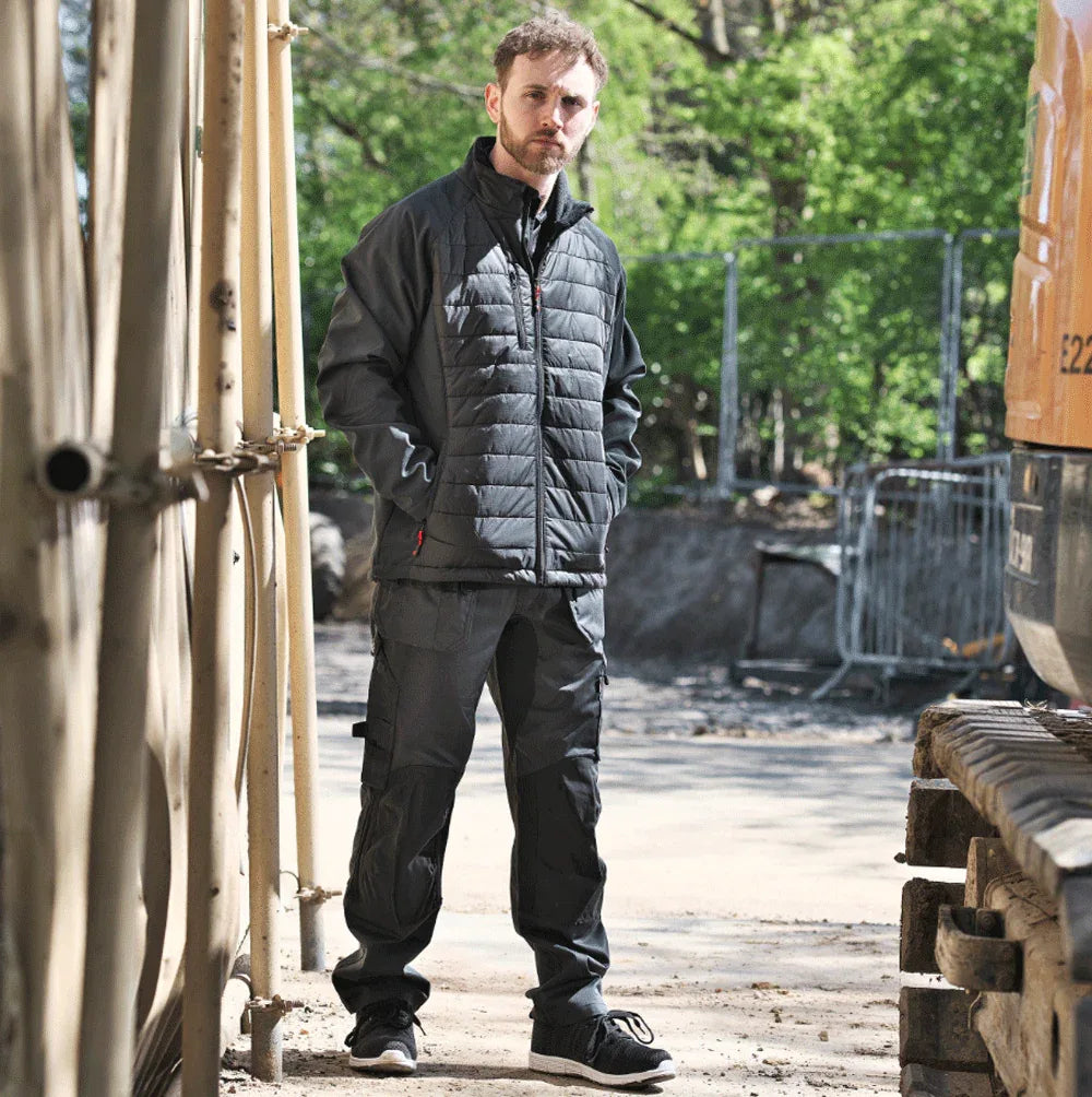 TuffStuff 725 X-Motion Knee Pad Holster Pocket Work Trousers - Bobobiy