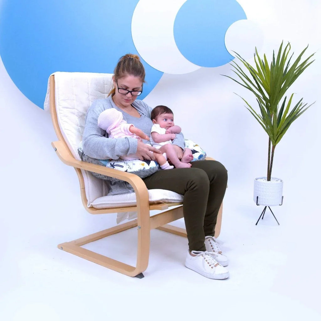 Twin Pregnancy Nursing Pillow - Dino - Bobobiy