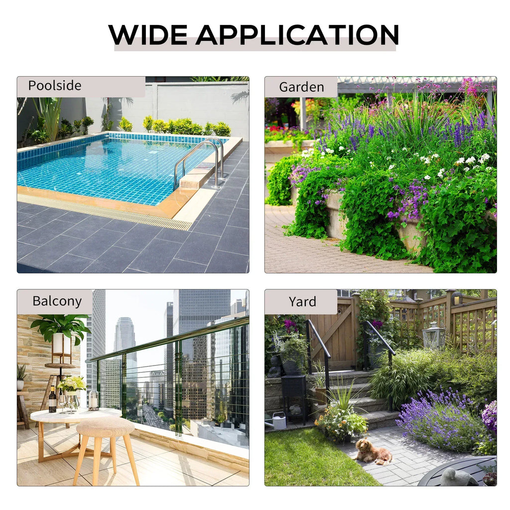 Folding Rattan Garden Coffee Table, Small Square Outdoor Bistro Side Table with Rattan Top for Patio, Balcony, Porch, 40 x 40 x 40 cm, Brown - Bobobiy