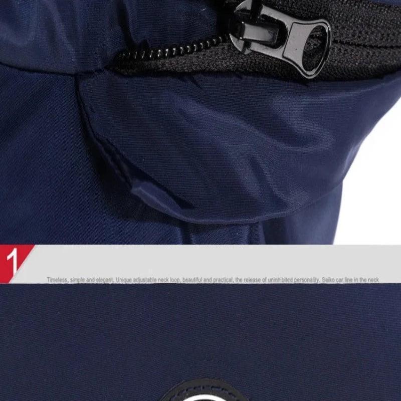 Unisex Thickened Padded Detachable Hoodie Winter Jacket