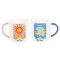 Sun and Moon Celestial Mug Set - Bobobiy