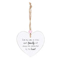 Family Is... Hanging Heart Sentiment Sign - Bobobiy