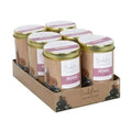 Backflow incense cone tins set in cardboard tray, gold lids, patchouli labels