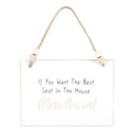 Move The Cat Hanging Sign - Bobobiy