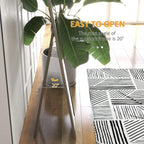 Full-length mirror with adjustable leaning support frame in grey finish