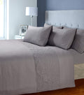 Venezia Embellished Duvet Set Luxurious Cosy and Easy Care Quilt Cover in Various Colours and Sizes