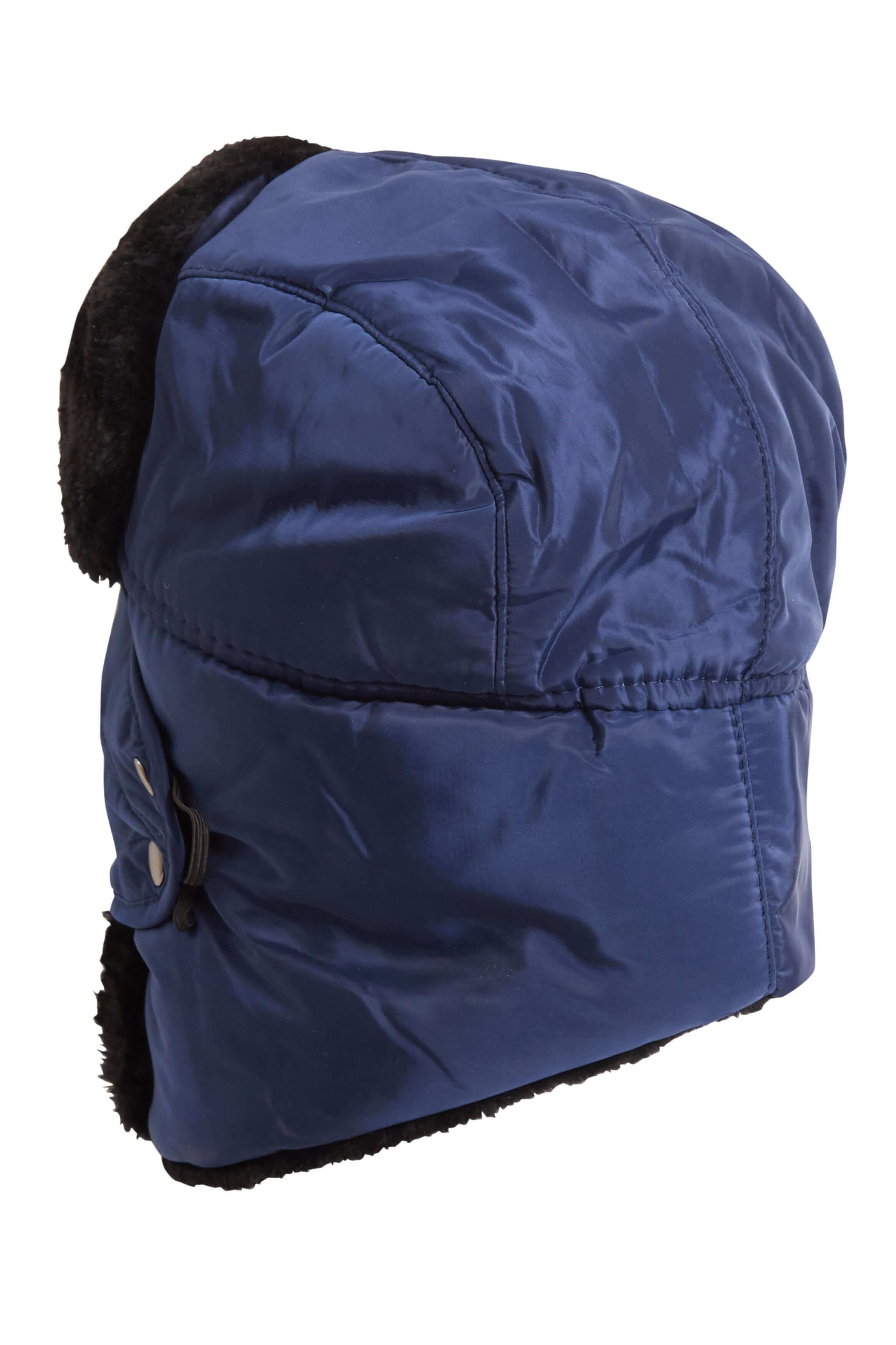 Versatile Winter Trapper Hat with Removable Face Cover Adjustable Ear Flaps Showerproof Fur Lined Ideal for Skiing Snowboarding Hiking