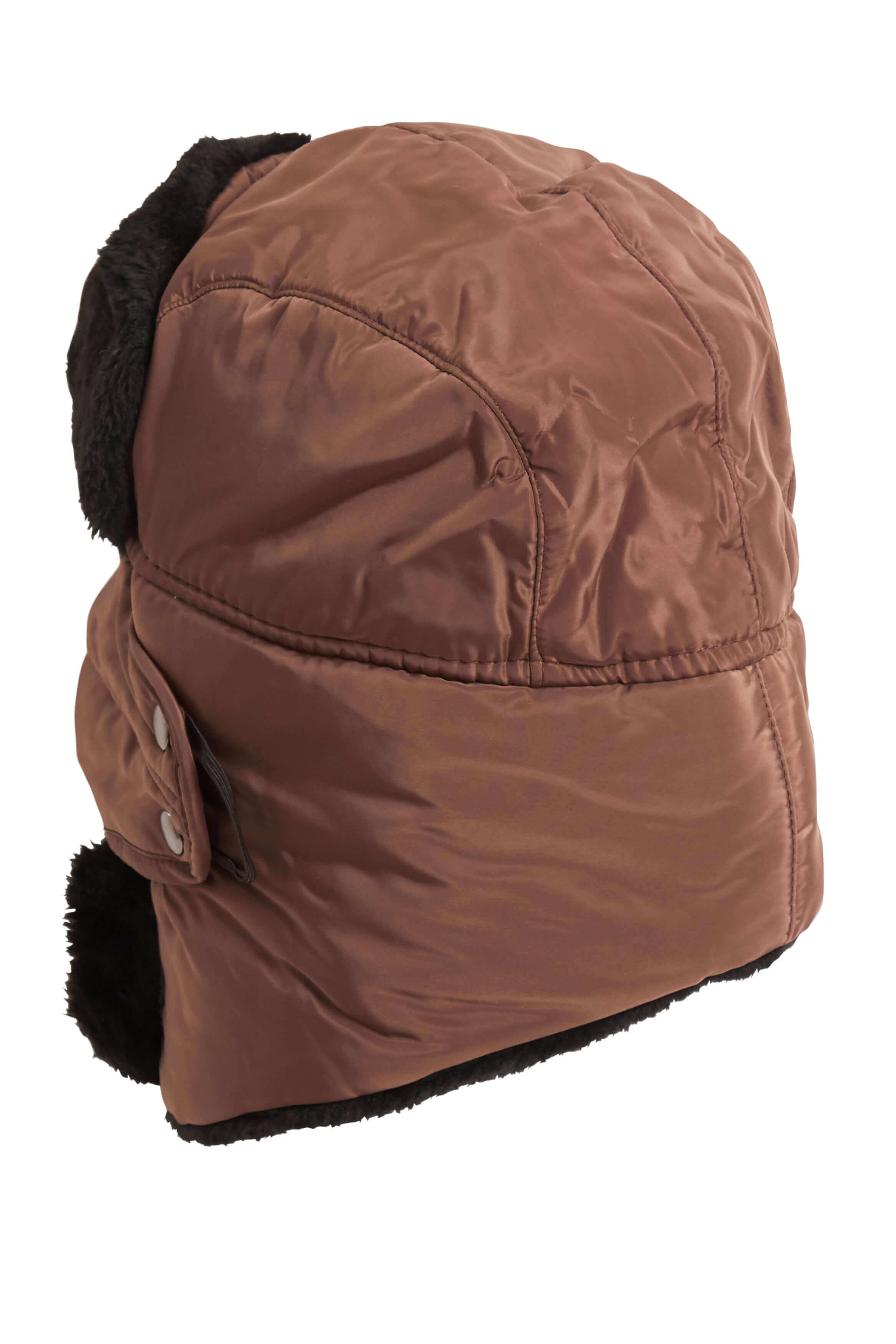 Versatile Winter Trapper Hat with Removable Face Cover Adjustable Ear Flaps Showerproof Fur Lined Ideal for Skiing Snowboarding Hiking