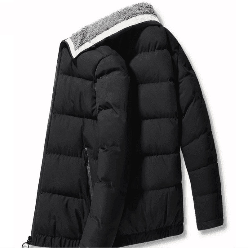Warm Winter Fleeced Collar Padded Jacket