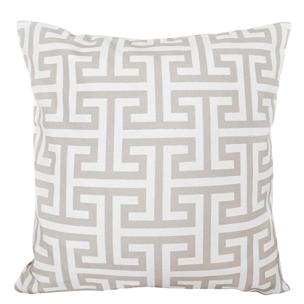 Waterproof Breathable Milano Natural Hollowfibre Filled Cushions 43x43cm for Outdoor Garden Bench Sofa or Indoor Use