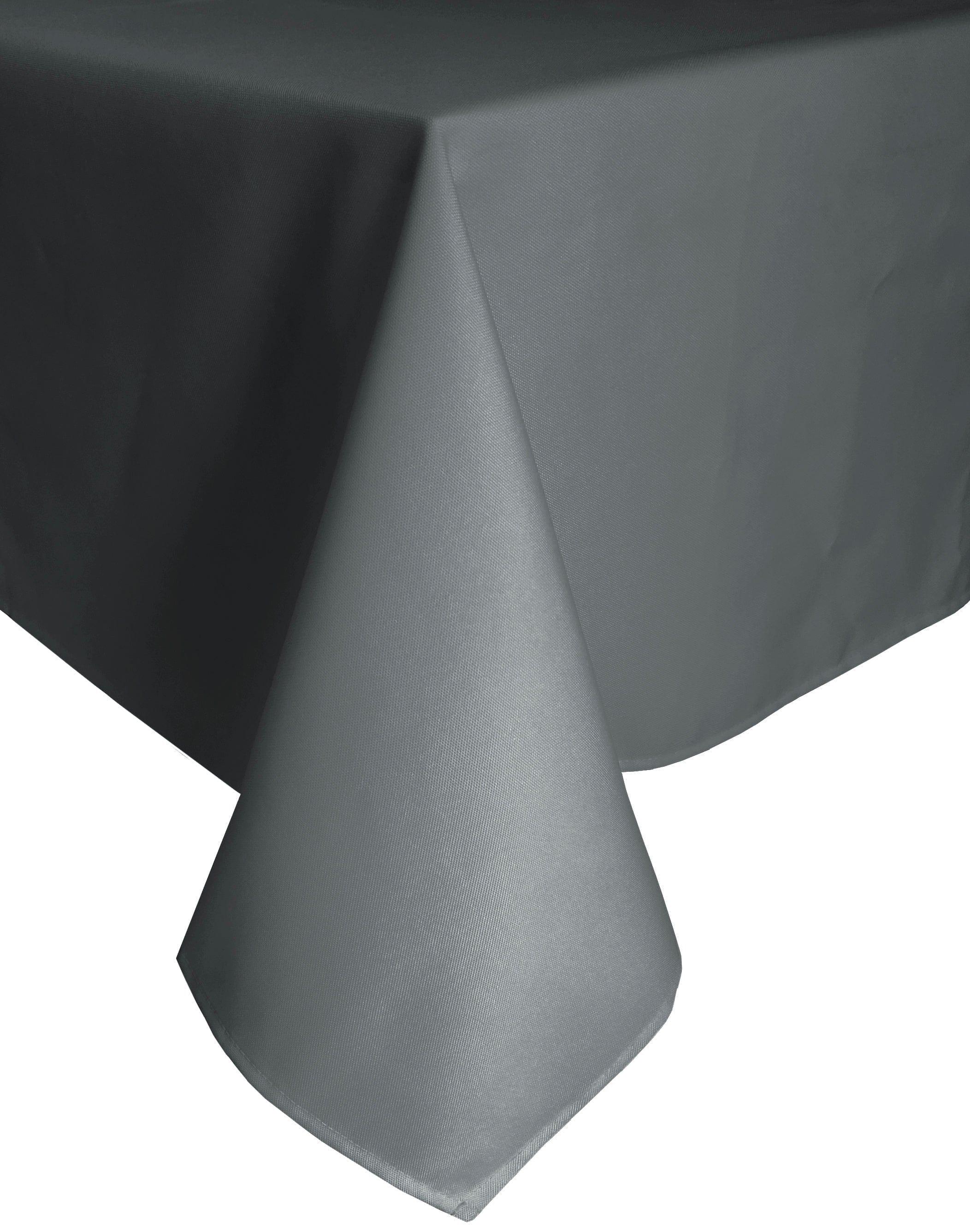 Waterproof Stain Resistant Rectangular Polyester Tablecloth Picnic Mat 145x200cm for Kitchen Dining Indoor Outdoor