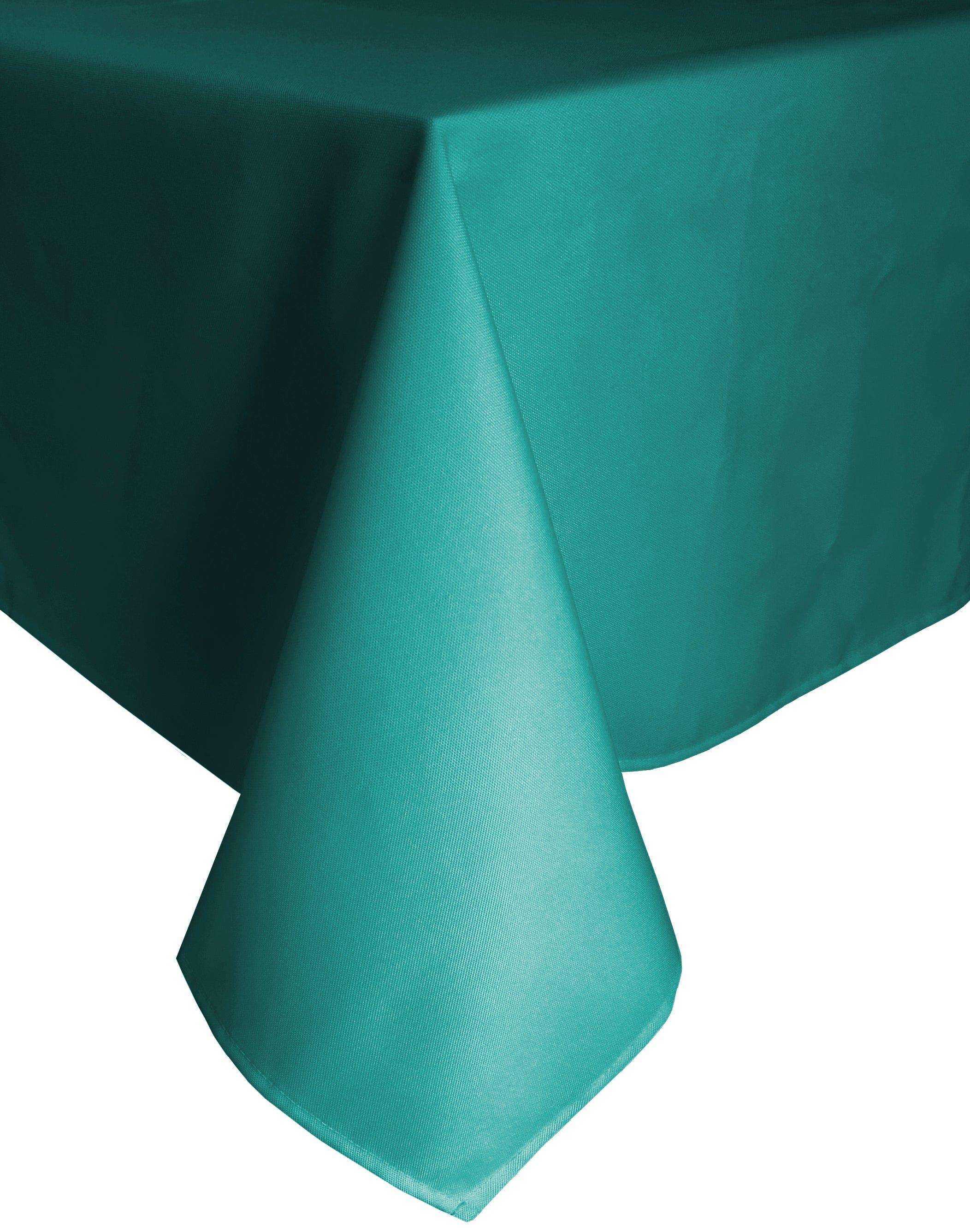 Waterproof Stain Resistant Rectangular Polyester Tablecloth Picnic Mat 145x200cm for Kitchen Dining Indoor Outdoor