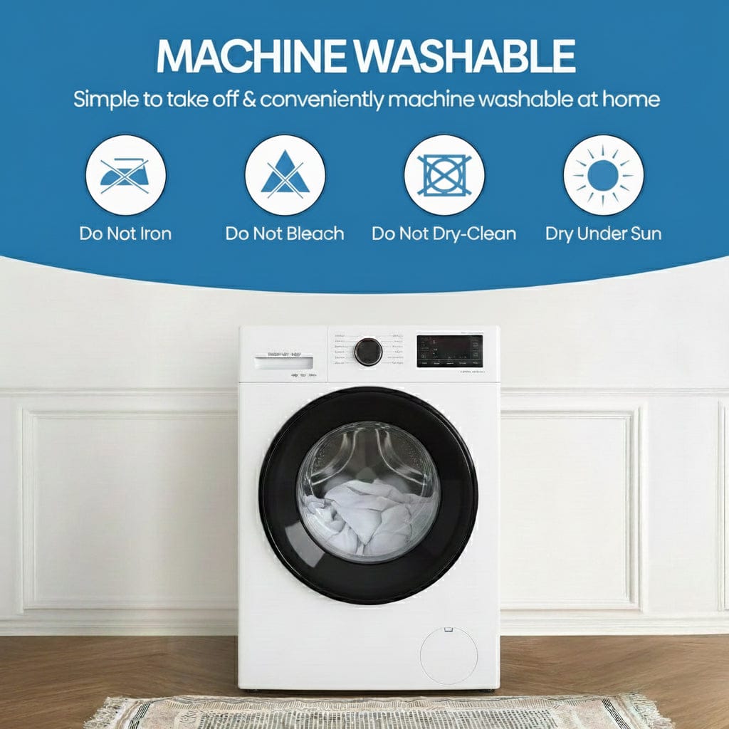 Waterproof Terry Towel Mattress Protector with Deep Skirt Highly Absorbent Noise-Free Comfort Full Bed Size Range OEKO-TEX Certified