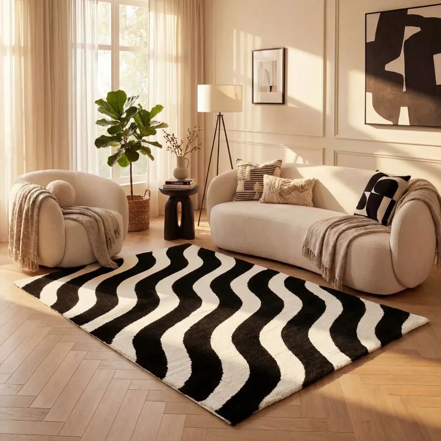wavy_black_white - Bobobiy