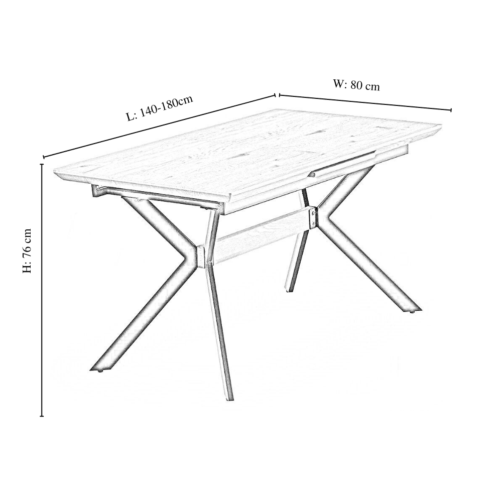 Windsor Blaze Lux Dining Set