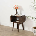 wl05-franklin-dark-mango-wood-bedside-open-curve-edges-table-lifestyle - Bobobiy