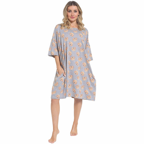 women-s-cockapoo-baggy-nighty-dress-oversized-t-shirt-nighties-100-cotton-short-sleeved-nightshirt-for-ladies-by-daisy-dreamer-cockapoo-night-dress-1176984542 - Bobobiy