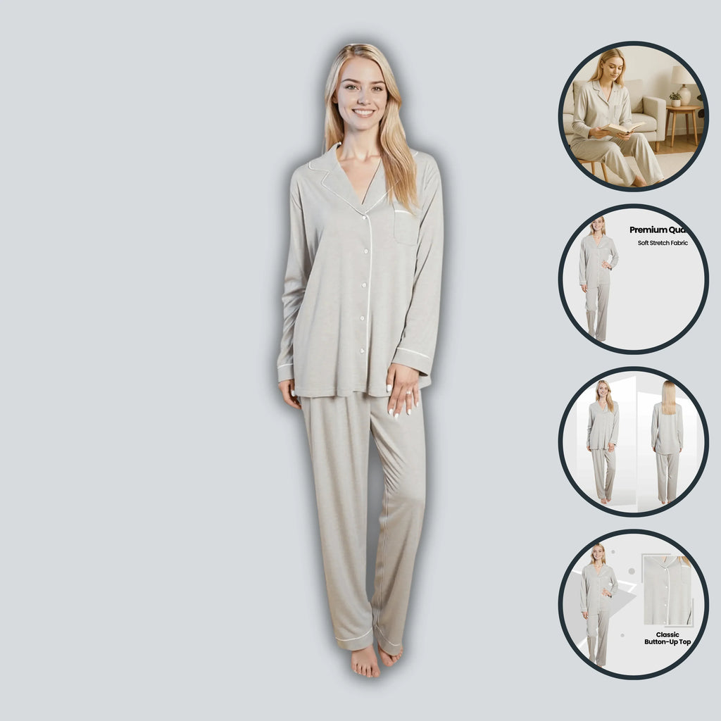 women-s-grey-pyjama-set-soft-touch-long-sleeve-button-up-top-bottoms-two-piece-nightwear-by-daisy-dreamer-pyjamas-1205765264 - Bobobiy