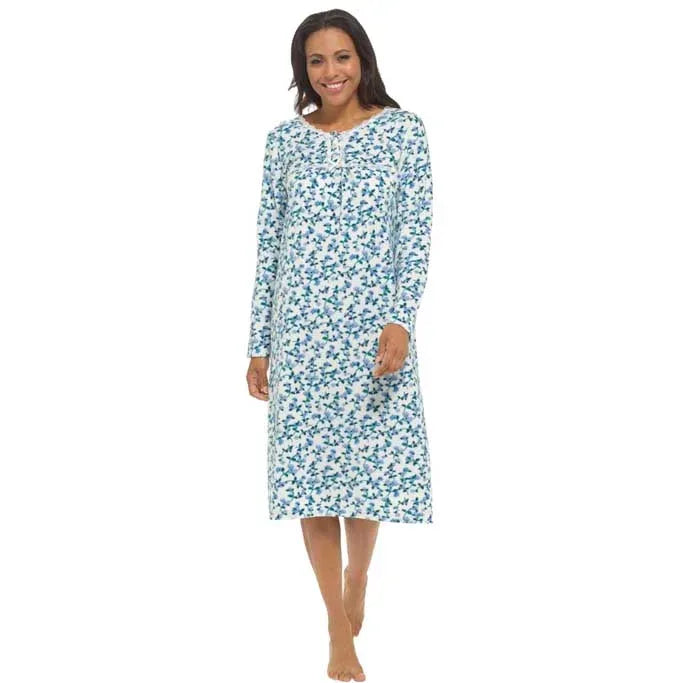 women-s-long-sleeve-fleece-nightdress-soft-warm-floral-print-sleepwear-cozy-winter-nightie-loungewear-available-in-multiple-sizes-by-daisy-dreamer-small-blue-pyjamas-1177461812 - Bobobiy
